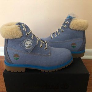 blue jean timberlands